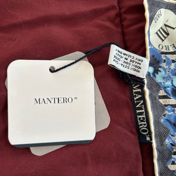 Mantero VII 1902 Silk Scarf - Picture 3 of 5